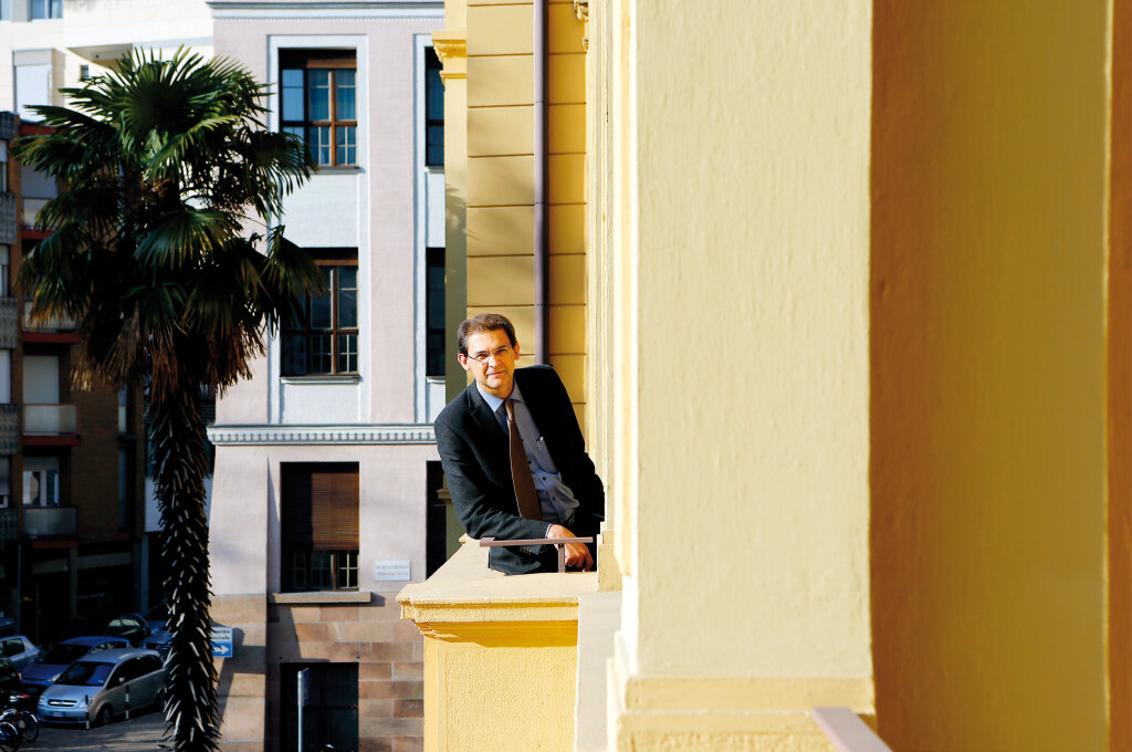 Aus dem ehemals schüchternen Teenager ist ein Mann geworden, der Konflikte nicht scheut: Paolo Lugli. Foto: Alexander Alber