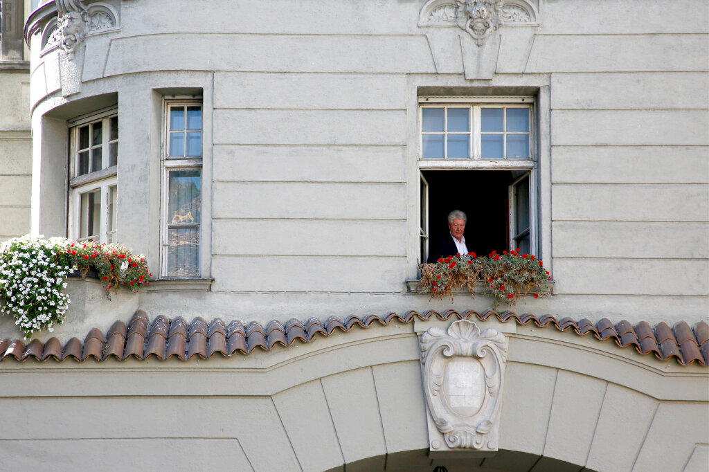 Renzo Caramaschi darf nicht wieder antreten. Er hinterlässt einen gesunden Haushalt, keine Schulden. Aber hinterlässt er auch eine Zukunftsperspektive für die Stadt? Foto: Alexander Alber