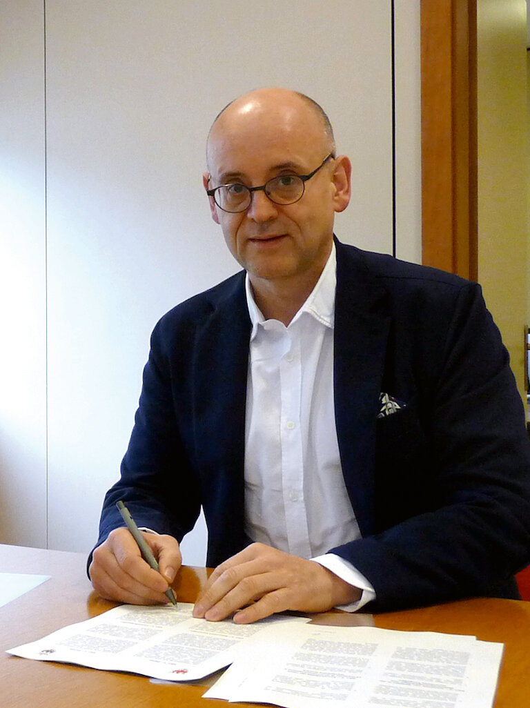 Ruffini: „Müssen Emissionen vermindern.“ Foto: LPA