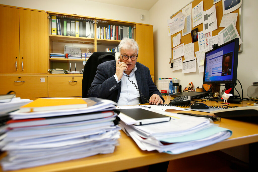 Kurt Pöhl, oberster Informatikbeamter des Landes: „Vor der Digitalisierung hätte man Tabula rasa machen müssen.“ Foto: Alexander Alber