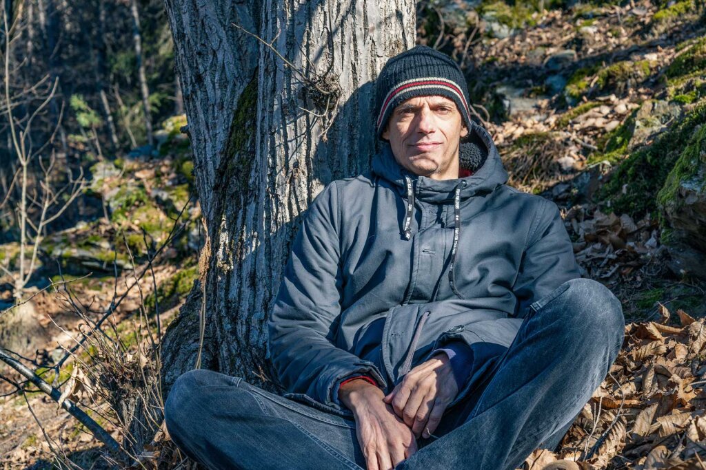 Markus „Doggi“ Dorfmann: „Ich habe bis dato noch nie Gedichte gelesen.“ Foto: Georg Hofer