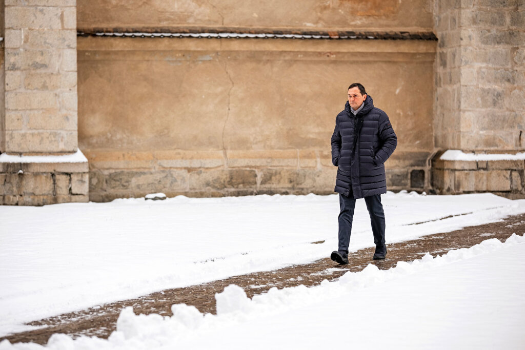 Er hat einen langen Weg vor sich: Andreas Jungmann ist neuer Bürgermeister von Brixen. Foto: Ludwig Thalheimer