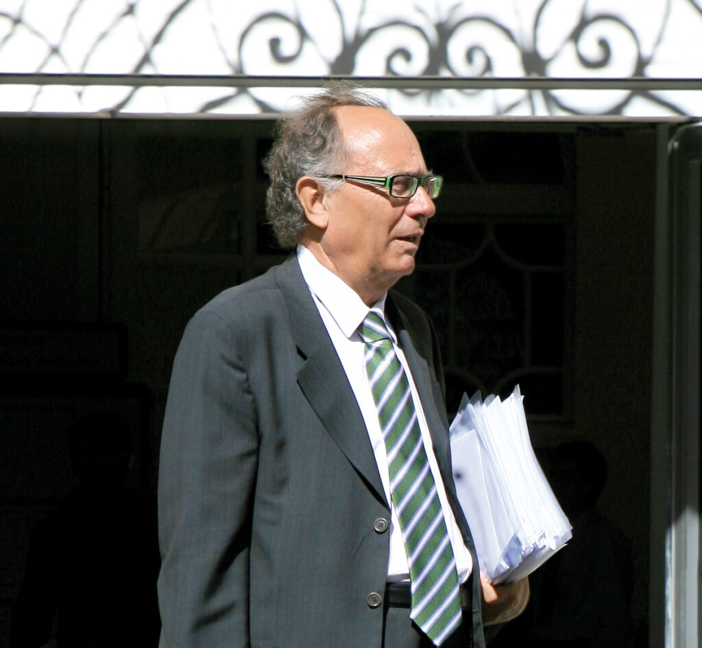 Otto Saurer (1943–2020) als er noch Landesrat war: Hat die Berufsbildung auf ein höheres Niveau gestellt. Foto: Alexander Alber