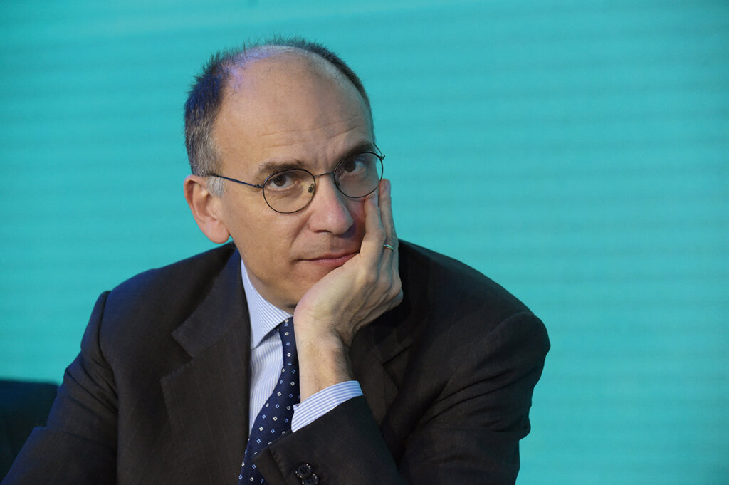 Enrico Letta bekommt auch aus Südtirol Zustimmung. Foto: ERIC PIERMONT / AFP
