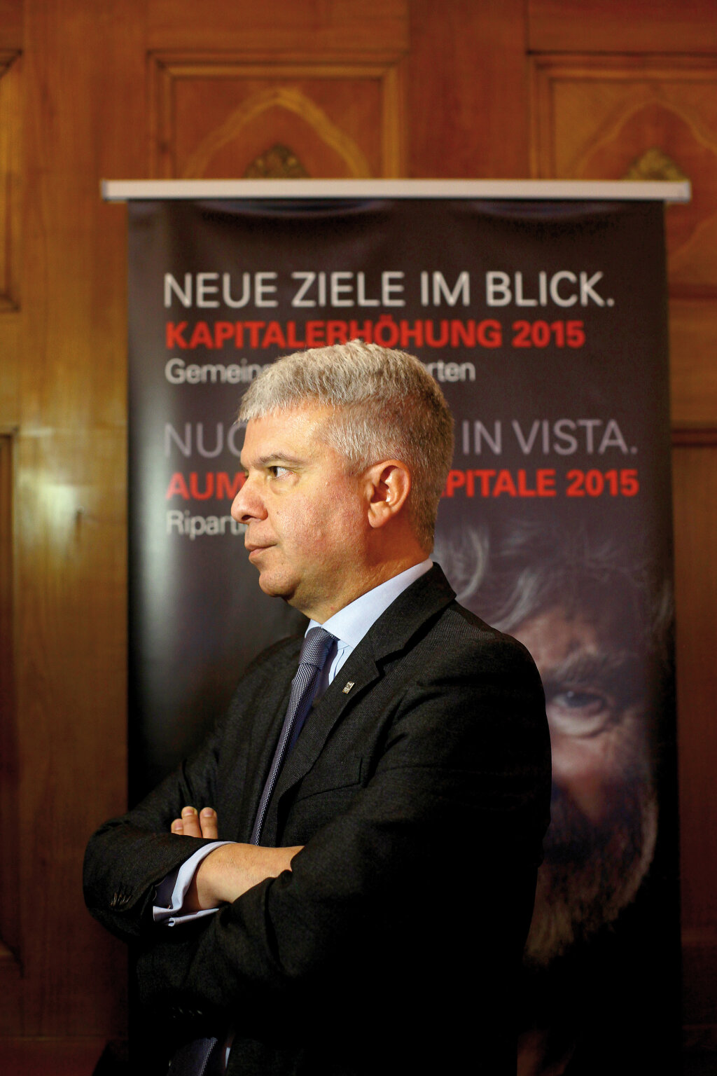 Sparkassen-Generaldirektor Nicola Calabrò: „Offen für Partner.“ Foto: Alexander Alber