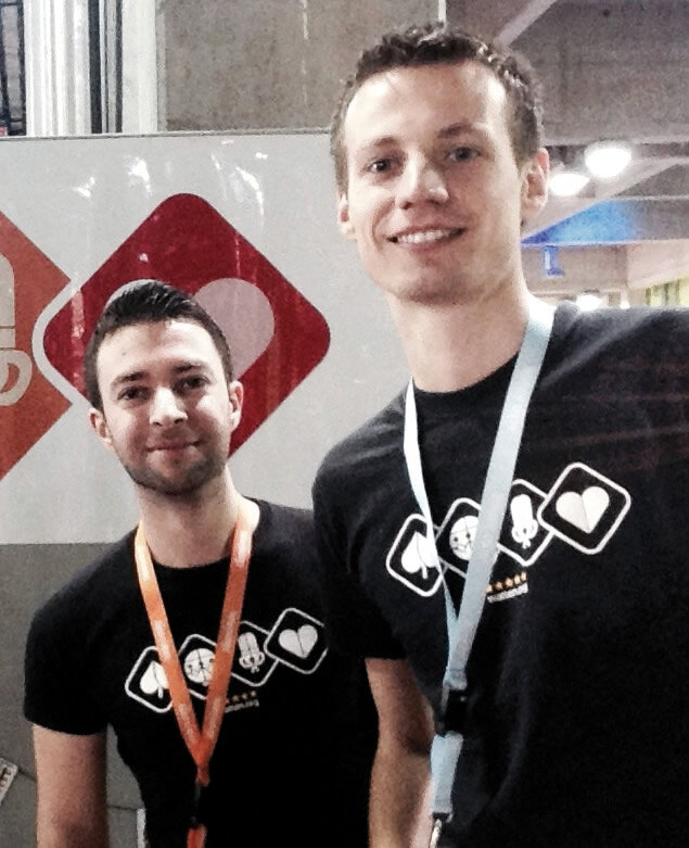 Stefan Peer und Lukas Weiss: „Eine Leidenschaft.“ Foto: Archiv