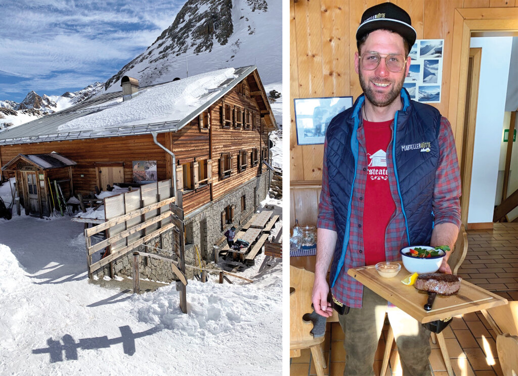 Christian Leitner, Pächter der Marteller Hütte: „Wissen nicht, was wir in dieser Situation tun können.“ Foto: Privat