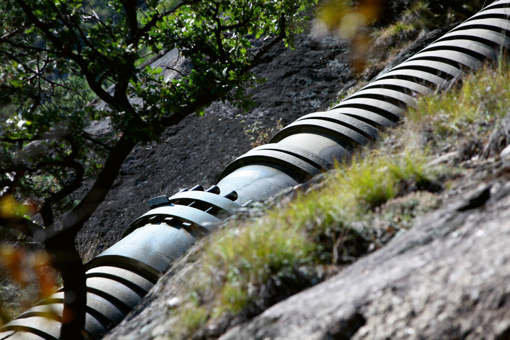 Druckrohrleitungen gehören zu den potenziell gefährlichsten Infrastrukturen der E-Werke. Foto: Alexander Alber