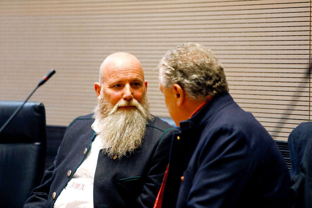 Jürgen Wirth Anderlan und sein Fraktionskollege Andreas Colli werden ihrem Ziel treu bleiben: „Für die Heimat zu arbeiten.“ Wichtig sei nur immer „der Respekt im Umgang miteinander“. Foto: Alexander Alber