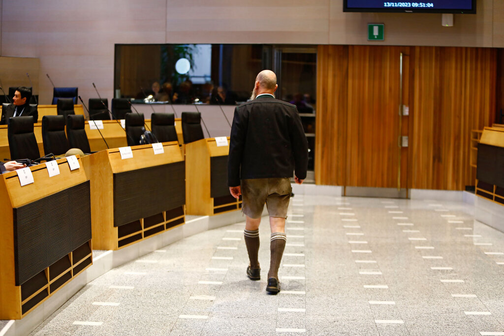 „Als Landeskommanant der Schützen“, sagt Jürgen Wirth Anderlan, „konnte ich viele junge Menschen überzeugen, dass Patriot zu sein etwas Gutes und Tolles ist.“ Foto: Alexander Alber