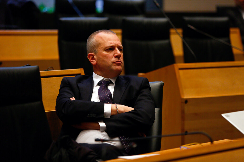 Beklagte sich über Di Luca: Alessandro Urzì. Foto: Alexander Alber