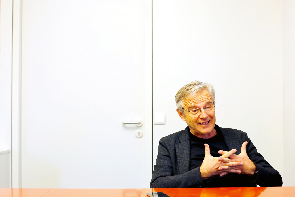 Norbert Lantschner: Kandidat der Grünen im EU-Wahlkampf. Foto: Alexander Alber