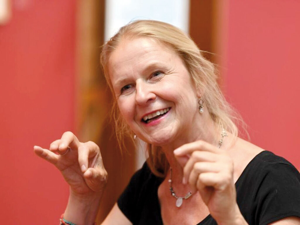 Vorlesen für Kinder, die jetzt auch im Homeoffice arbeiten: Kinderbuchautorin Cornelia Funke. Foto: Archiv