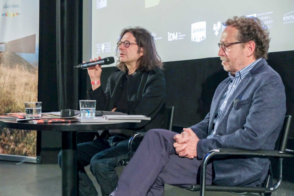 Die Neuen: Vincenzo Bugno, Leiter des Filmfestivals Bozen (links), Luigi Loddi, Präsident des Filmclubs, der das Festival beheimatet. Foto: Filmfestival Bozen