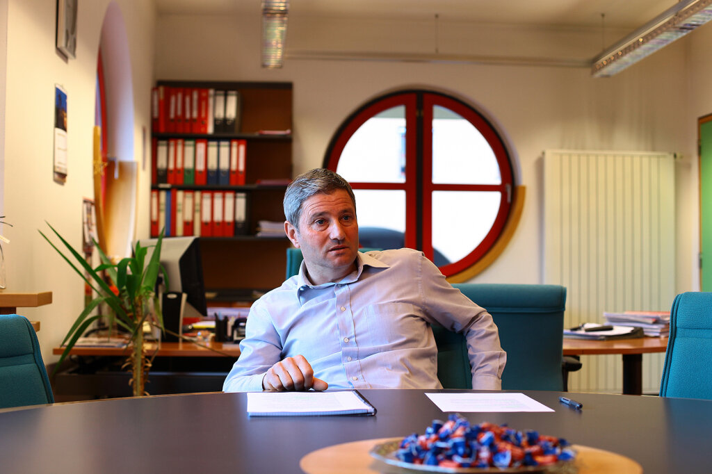 Gapp: „Junge Leute wollen zur Feuerwehr.“ Foto: Alexander Alber