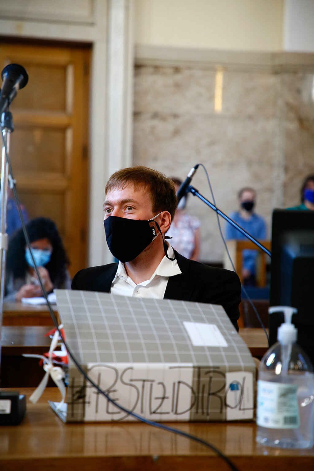 Keine Markenrechtsverletzung: Karl Bär und das „Pestizidtirol“. Foto: Alexander Alber