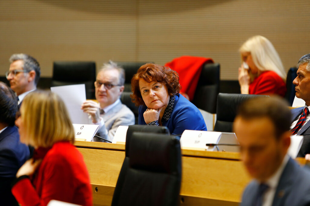 „Es braucht ein gemeinschaftliches Vorgehen“, sagt Franz Ploner. „Die Gespräche laufen“, sagt Landesrätin Rosmarie Pamer. Foto: Alexander Alber