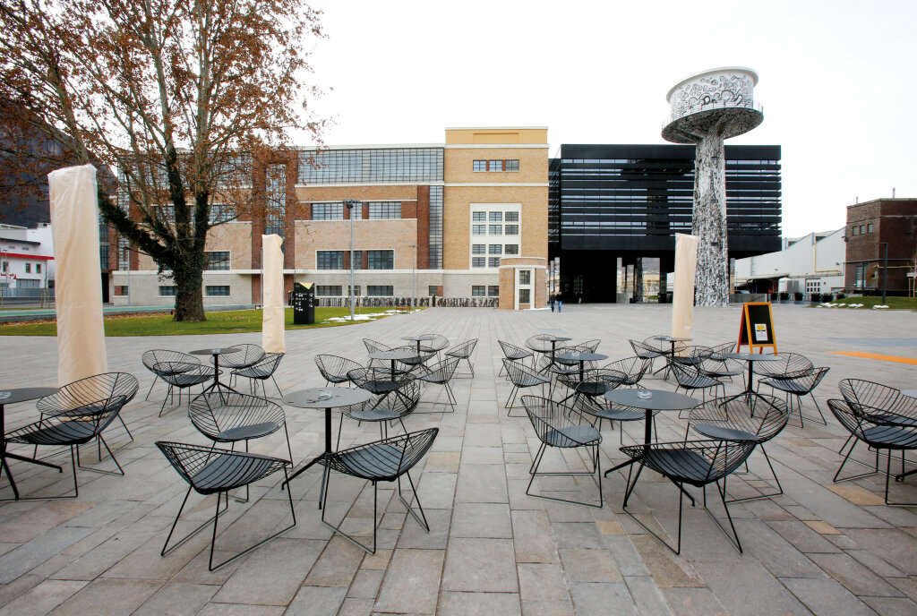 Der Technologiepark in der Bozner Industriezone: Beherbergt künftig die Gesellschaften IDM und Noi. Foto: Alexander Alber