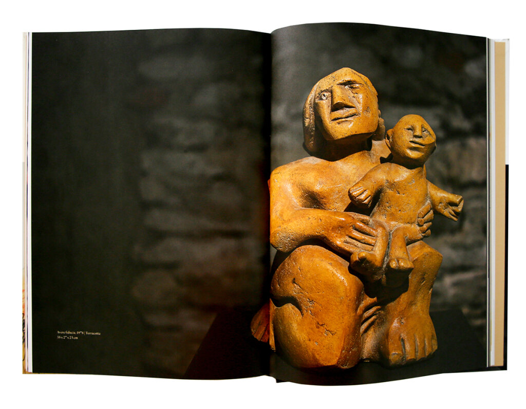 Arbeit von Josef Kostner aus Terracotta (1978): „Was mich geplagt hat, waren die ständigen Zweifel.“ Foto: Alexander Alber