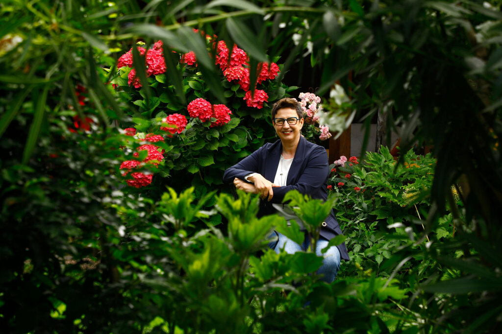 „Die Wurzeln lassen dich nicht los“, sagt Judith Gögele. „Du kommst irgendwie doch immer zurück.“ Foto: Alexander Alber