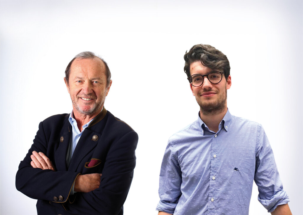 Idealer Generationenwechsel: Auf Kurt W. Zimmermann folgt Manuel Saxl. Foto: ff