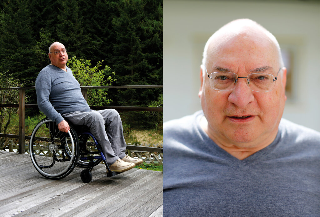 Werner Gantner, 71, Prettau: „Man versucht, sich zu integrieren.“ Foto: Alexander Alber