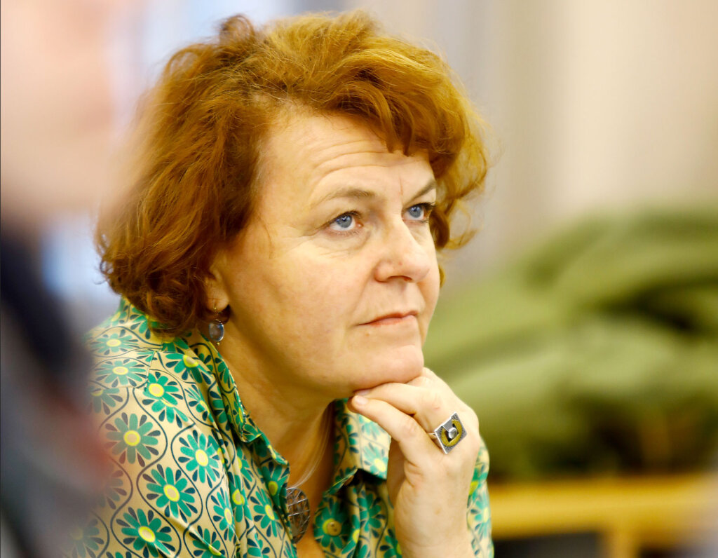 Rosmarie Pamer, 53, ist ein SVP-Gewächs. Seit 29 Jahren macht sie in erster Linie auf Gemeindeebene Politik. Aber kann sie auch Landespolitik? Foto: Alexander Alber