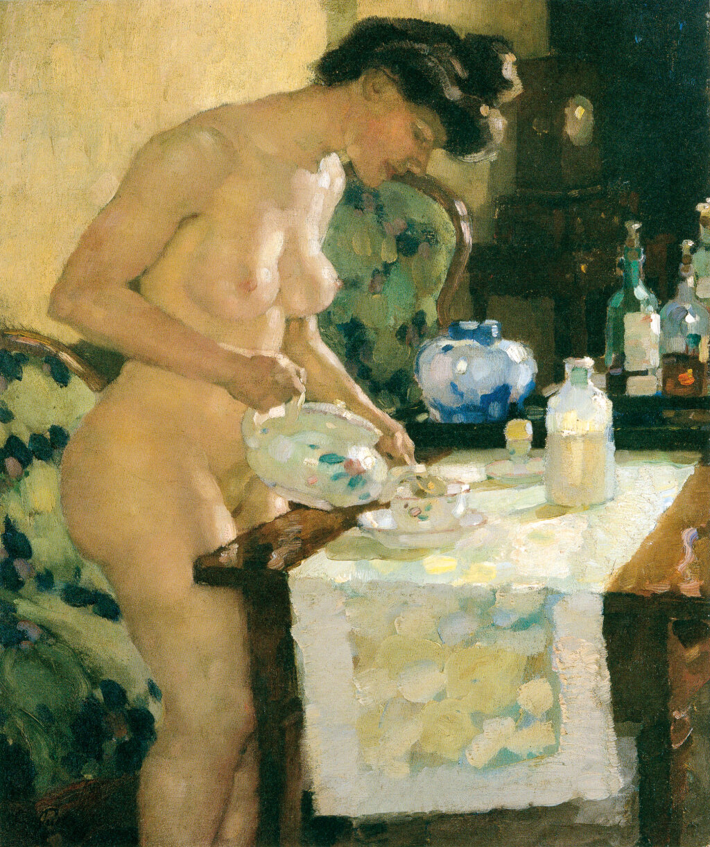 Gemälde: Meraner Künstlers Leo Putz Foto: „Sommerlicht“, Ausstellungskatalog.