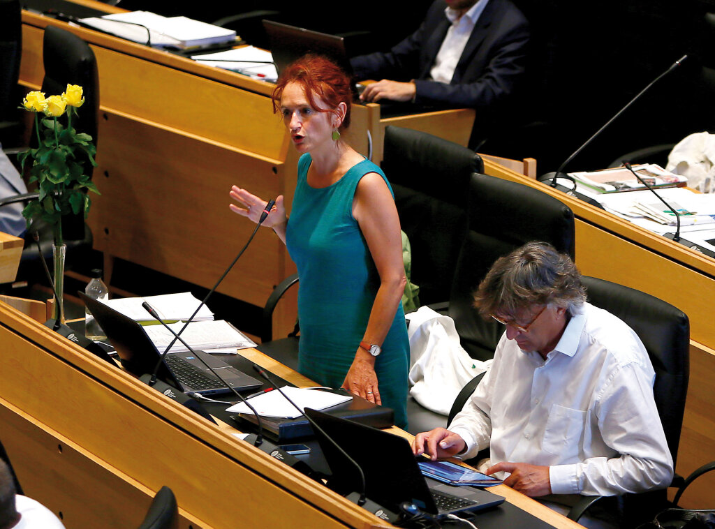 Das Klimaproblem ist ein Problem für die Demokratie, sagt die Grünen-Landtagsabgeordnete Brigitte Foppa. Foto: Alexander Alber