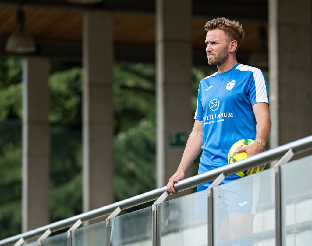 Es ist seine 20. Saison: Michael Cia war lange Zeit das Südtiroler Aushängeschild im Profifußball. Er spielt heute für den SSV Brixen. Foto: Ludwig Thalheimer