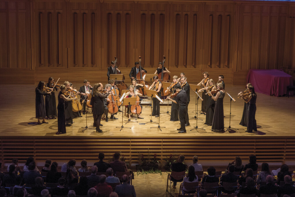 Künstlerische Reife: Studenten der Gustav-Mahler-Akademie und ihre Lehrer bei den Mahler-Musikwochen in Toblach. Foto: Max Verdoes