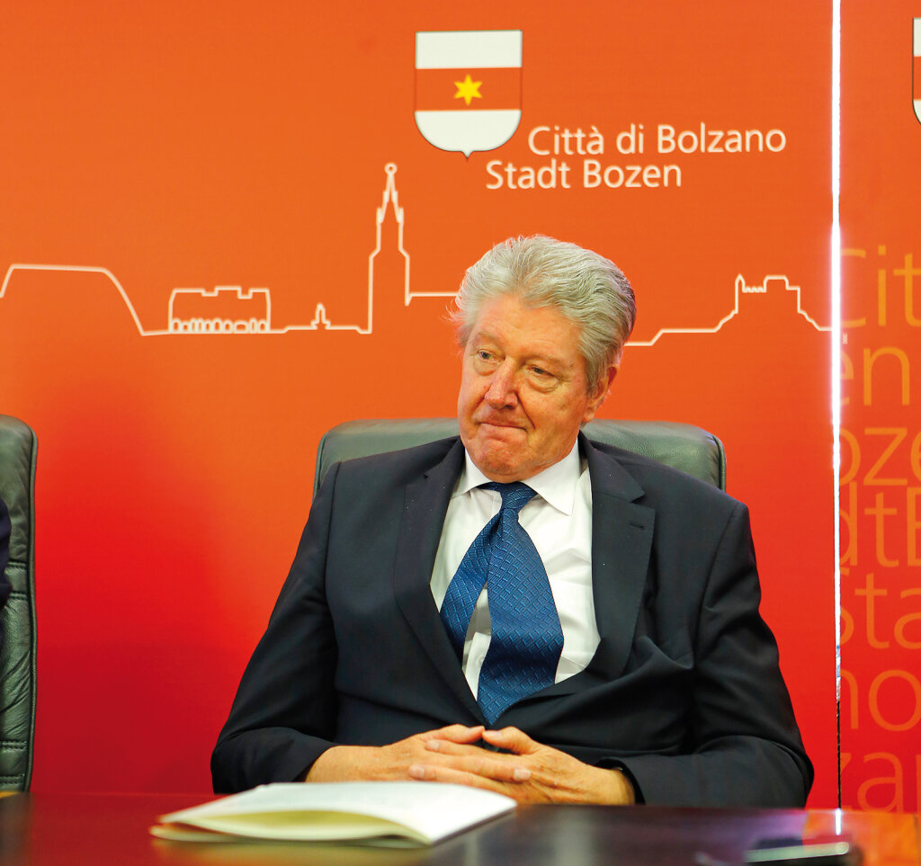 Bürgermeister Renzo Caramaschi: „Hoffe, dass es am Ende reicht.“ Foto: Alexander Alber