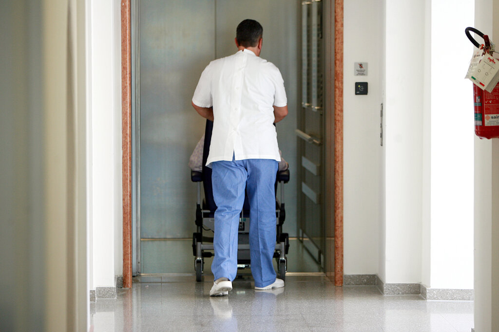 Eine Gruppe von Pflegekräften will nicht länger still sein: „Wir haben sehr viel gearbeitet, unter schwersten Bedingungen.“ Foto: Alexander Alber