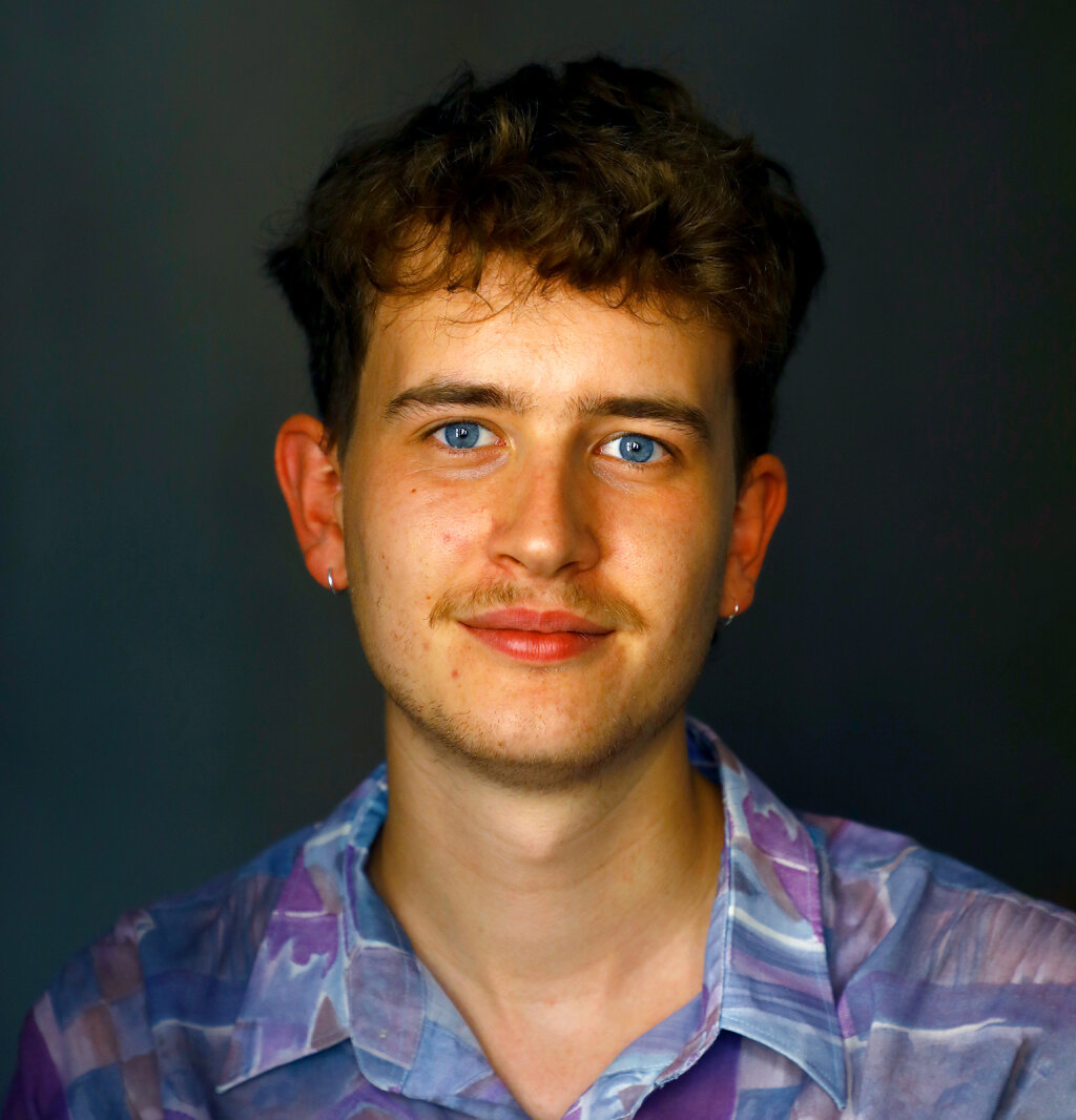 Matthias Hillebrand, 22, aus Naturns hat zwei Jahre in Berlin studiert und macht derzeit ein Praktikum bei ff Foto: Alexander Alber