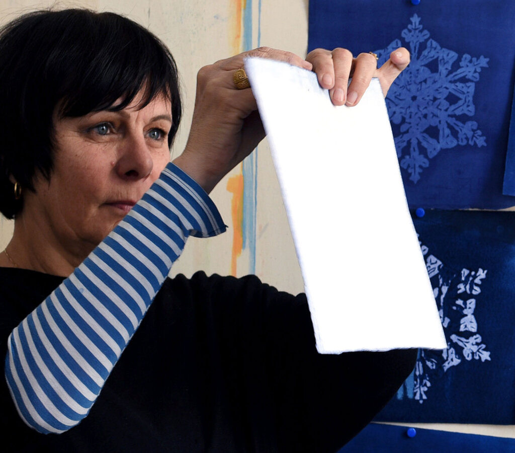 Linda Wolfsgruber ist eine erfolgreiche Kinderbuchautorin und -illustratorin. Für ihre Bücher wurde sie mehrfach ausgezeichnet. Foto: Irene Hopfgartner
