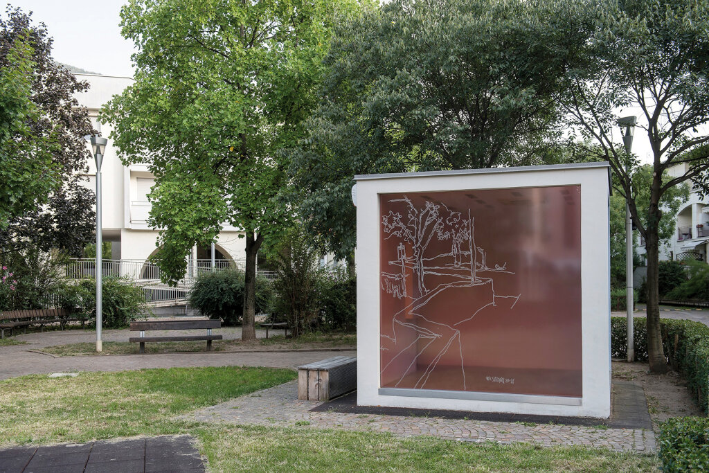 „Cubo Garutti“ in der Sassaristraße in Bozen Foto: Luca Meneghel