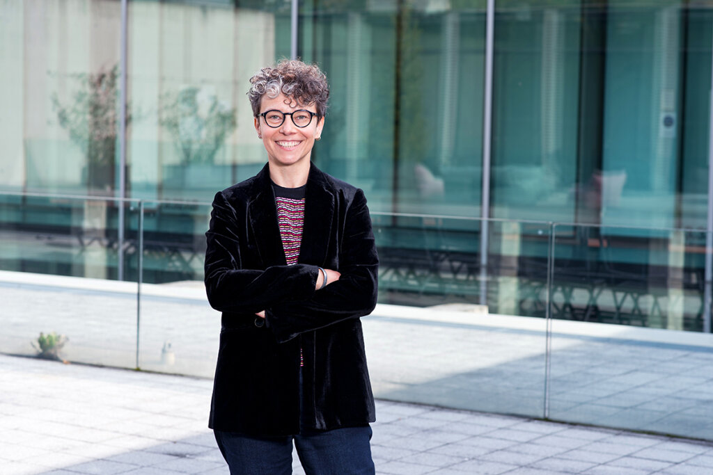 Der Gender-Sprachwandel ist kein natürlicher Sprachwandel, sondern entspringt einer sprachpolitischen Steuerung. Ewa Trutkowski, Sprachwissenschaftlerin an der Universität Bozen Foto: Alexander Erlacher/Uni Bozen
