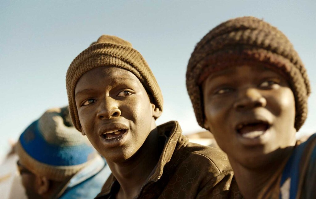 Seydou (links) und Moustapha auf dem Weg nach Europa: Der Film von Garrone ist auf Augenhöhe mit den Protagonisten. Foto: Archiv