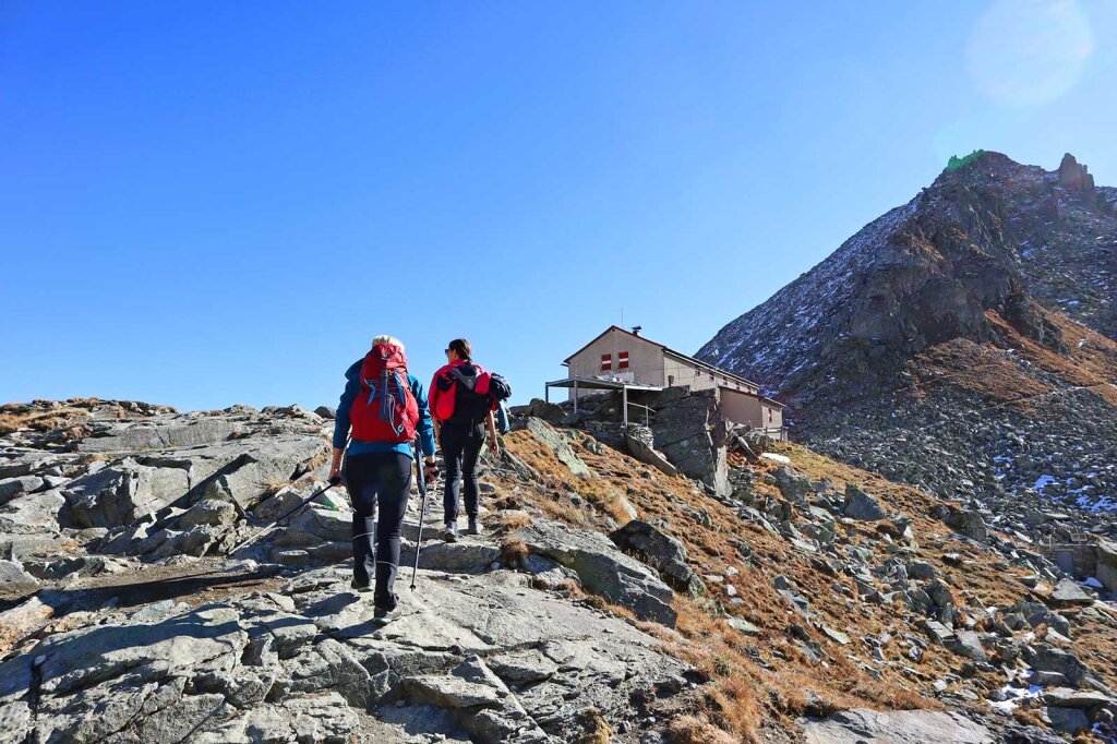 Aussichtsreich: Auf dem Weg zur Chemnitzer Hütte. Foto: Peter Righi