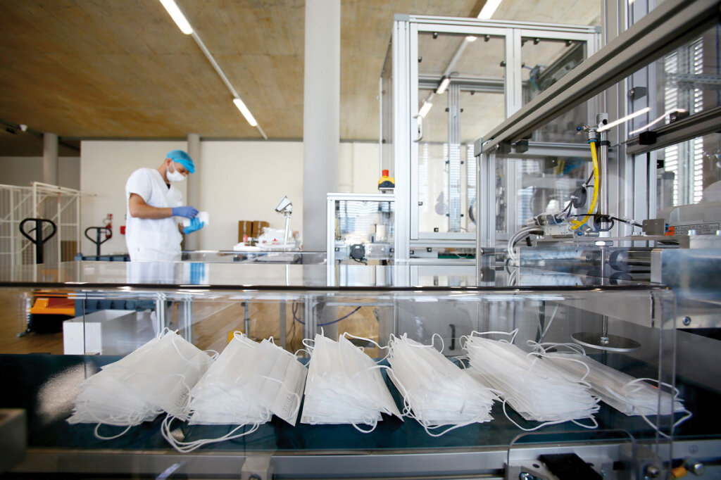Beim Unternehmen in Pfalzen ist der Name Programm. Miano: „Sanité ist ladinisch für Gesundheit.“ Foto: Alexander Alber