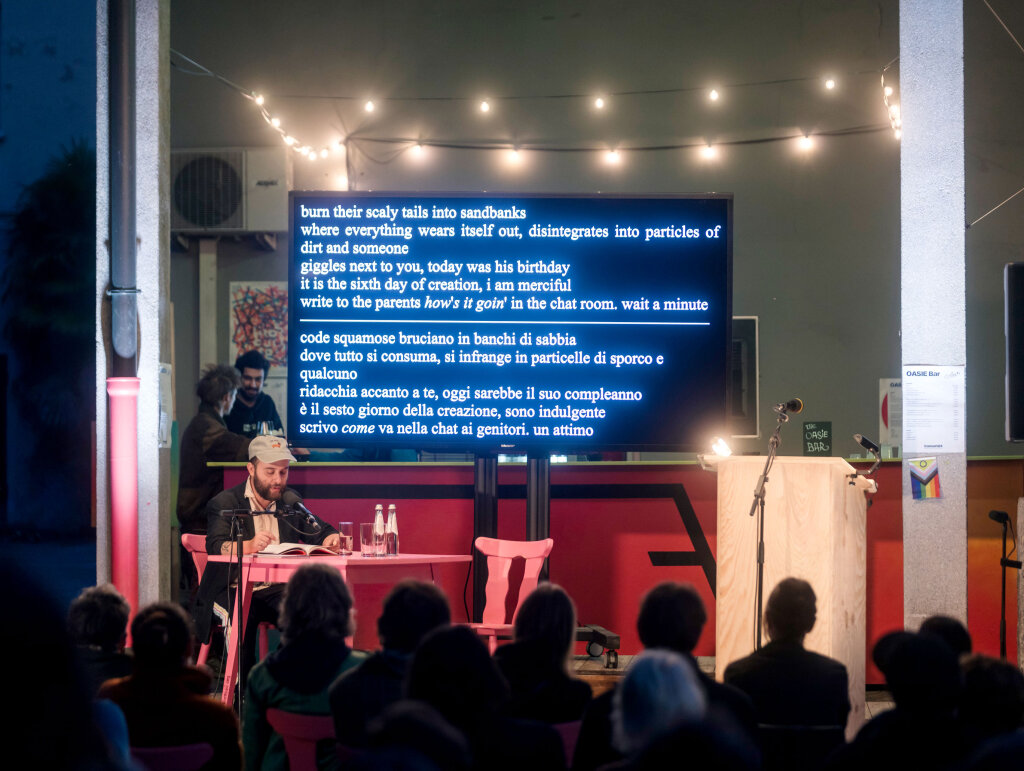„Eine Weile sprachlos“: Yevgeniy Breyger ist ein ukrainischer Poet, der in Deutschland lebt. Foto: Tiberio Sorvillo