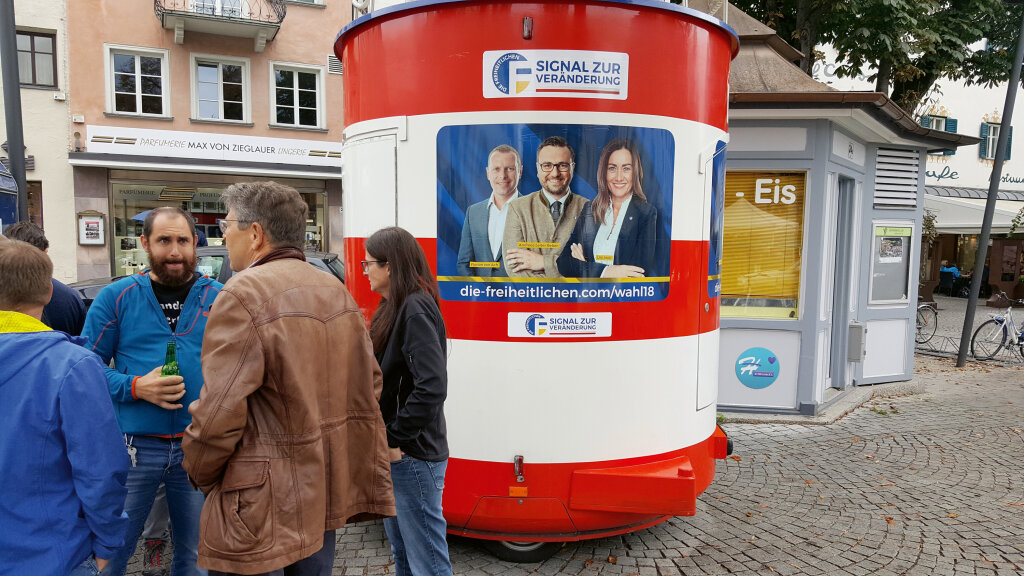 Das blaue Spitzentrio: Florian von Ach, Andreas Leiter Reber und Ulli Mair. Foto: FF-Media