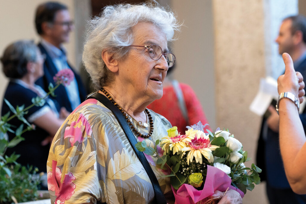 Mina Welby trägt das Vermächtnis ihres Mannes weiter: „Selbstbestimmung im Leben und am Lebensende.“ Foto: Privat