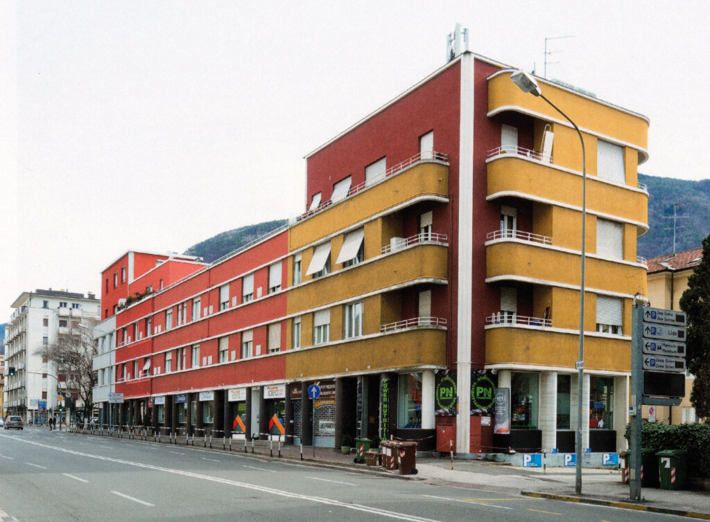 Bozen: Etagenwohnhaus in der Drususstraße (1935–1937) Foto: Werner Feiersinger