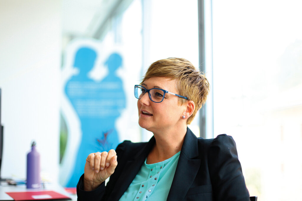 Klatschen reicht nicht, mahnt Michela Morandini. Foto: Alexander Alber