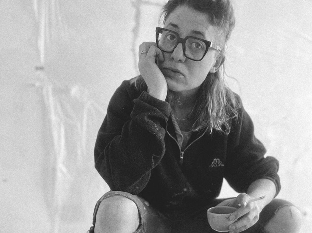 „Nehmt mir alles, außer die Kunst.“ Julia Frank Foto: Privatarchiv Frank