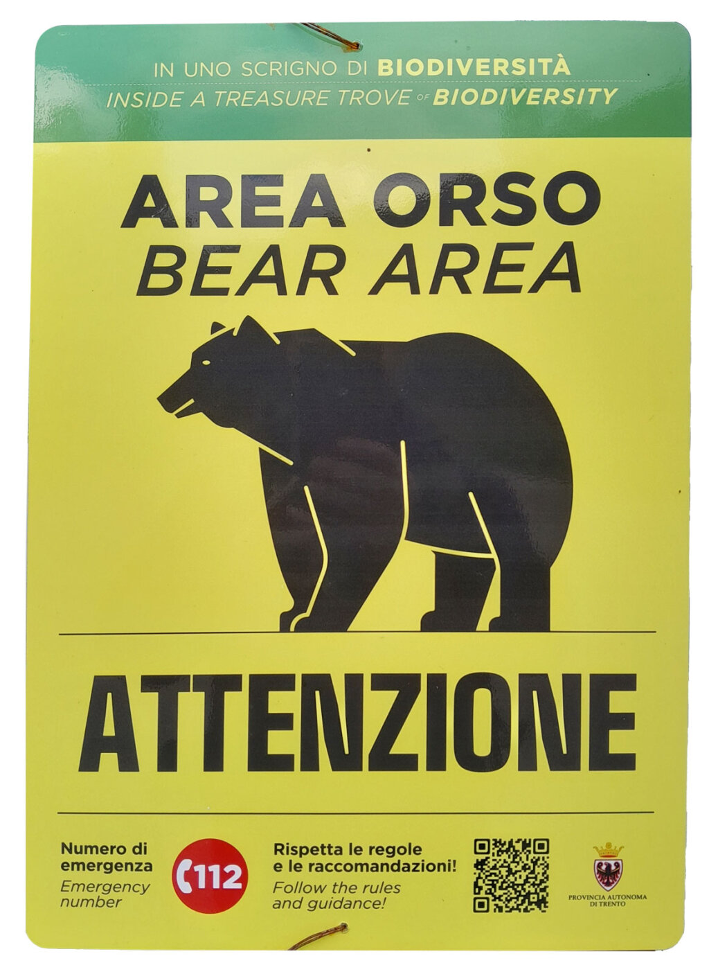 Im Val di Sole werden Wanderer vor Bären gewarnt. Geht es nach der Bevölkerung, soll es künftig weniger Bären geben. Foto: Archiv