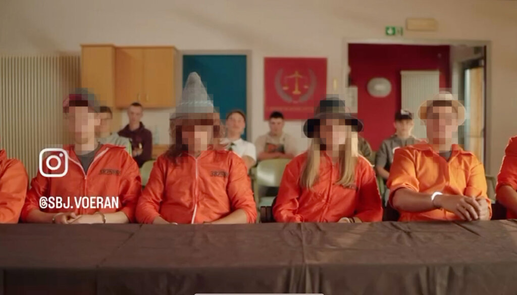 Video der Bauernjugend als Werbung für den Ball: Hinter der humoristischen Fassade verbergen sich Inhalte, die etwa sexuelle Übergriffe auf Frauen verniedlichen. Foto: SBJ Vöran
