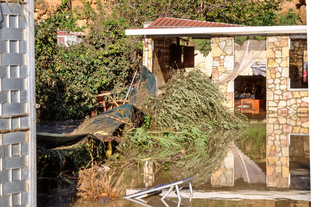 Illegal: In diesem Haus auf Sizilien starben neun Menschen. Foto: Apa