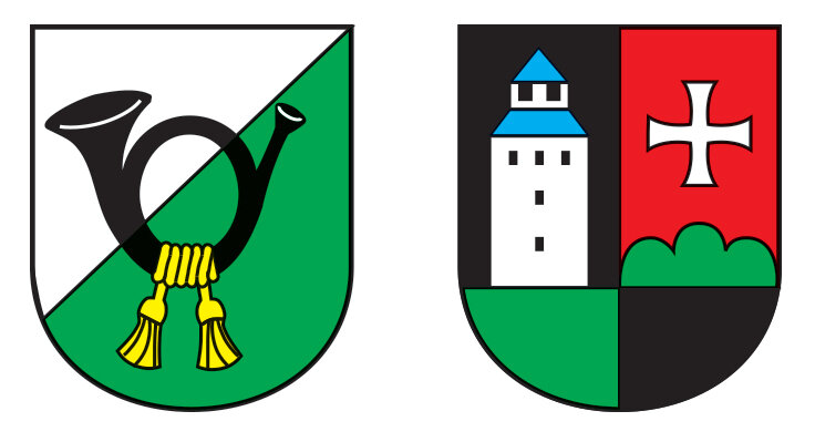 In den Gemeinden Branzoll (links) und St. Martin in Thurn (rechts) werden an diesem Sonntag ein neuer Gemeinderat und ein neuer Bürgermeister gewählt. Foto: ff